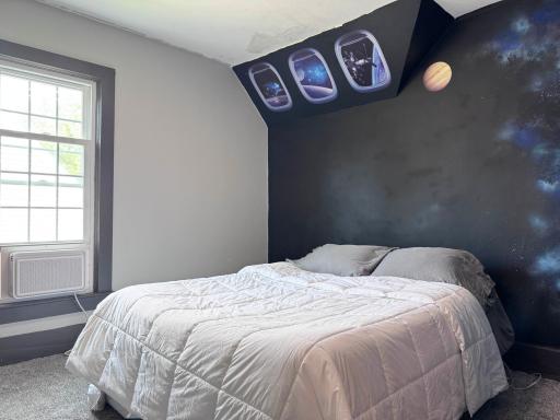 A look at the second bedroom upstairs.