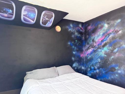 Another angle of the second bedroom.