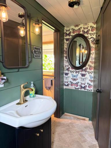 One more shot of the main level bathroom.