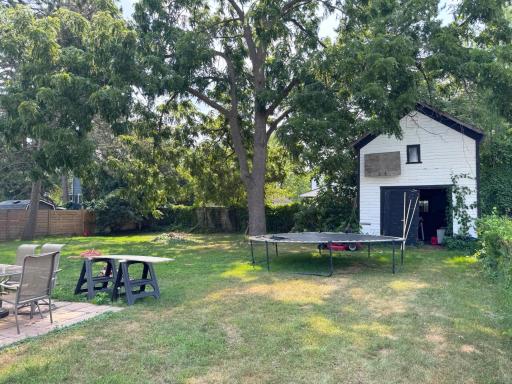 Nice big backyard views.