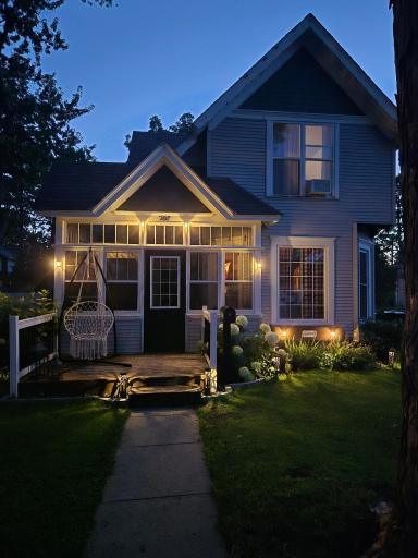 One last nighttime shot of the home.