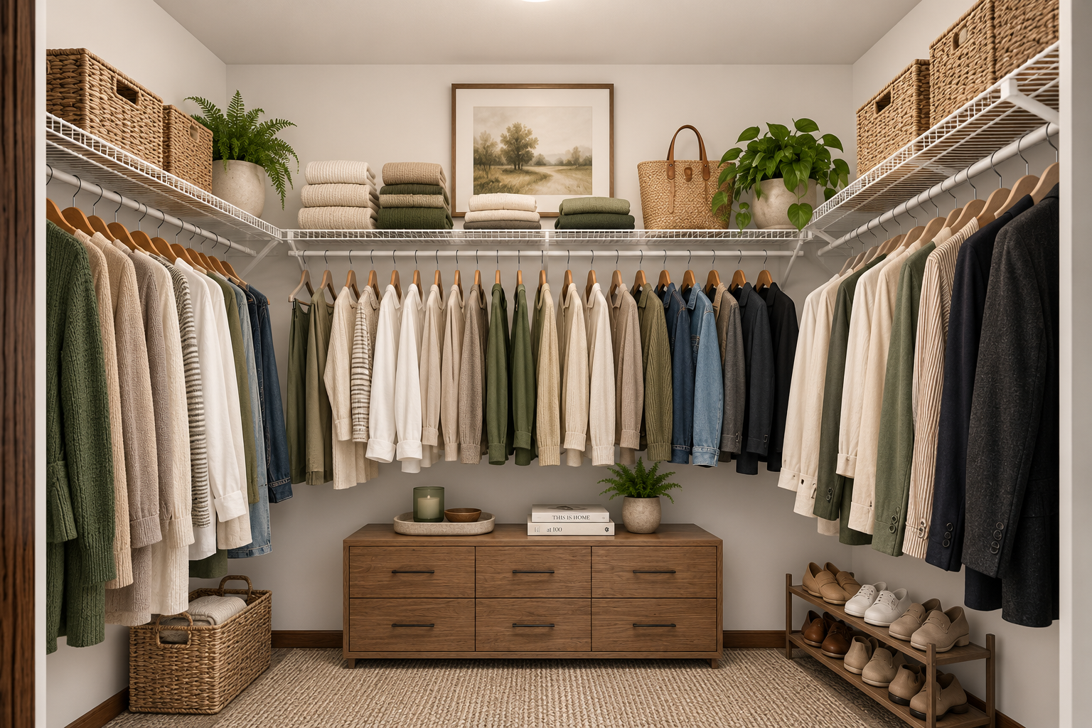 Virtually Staged (Clothing shown for inspiration only)