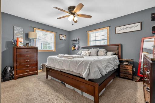Main floor primary bedroom