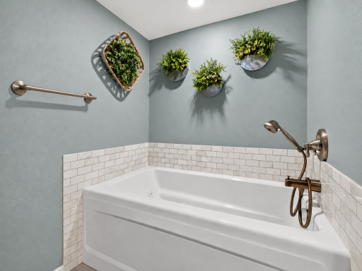 Full soaker tub