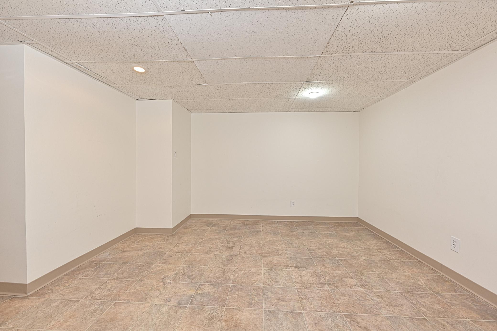 Lower level room