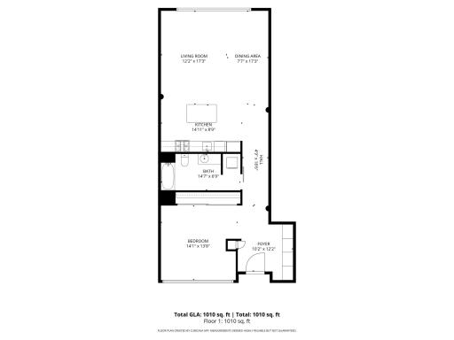 Over 1,000 sq.ft. with plenty of in-unit storage and a large storage locker.