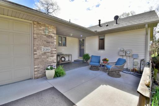 Front Concrete Patio