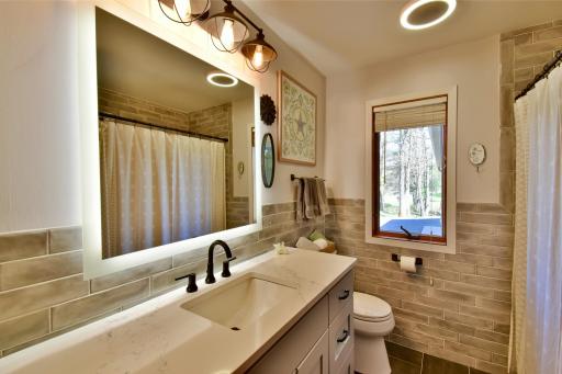 Updated Upper Full Bath