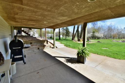 Walkout to the Back Patio - Entertainment space