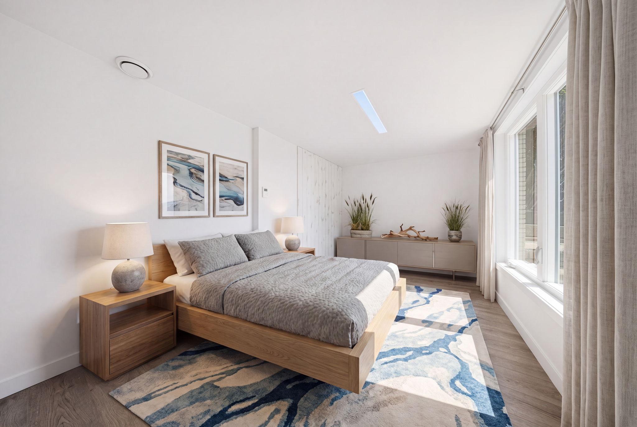 bedroom (virtually staged)