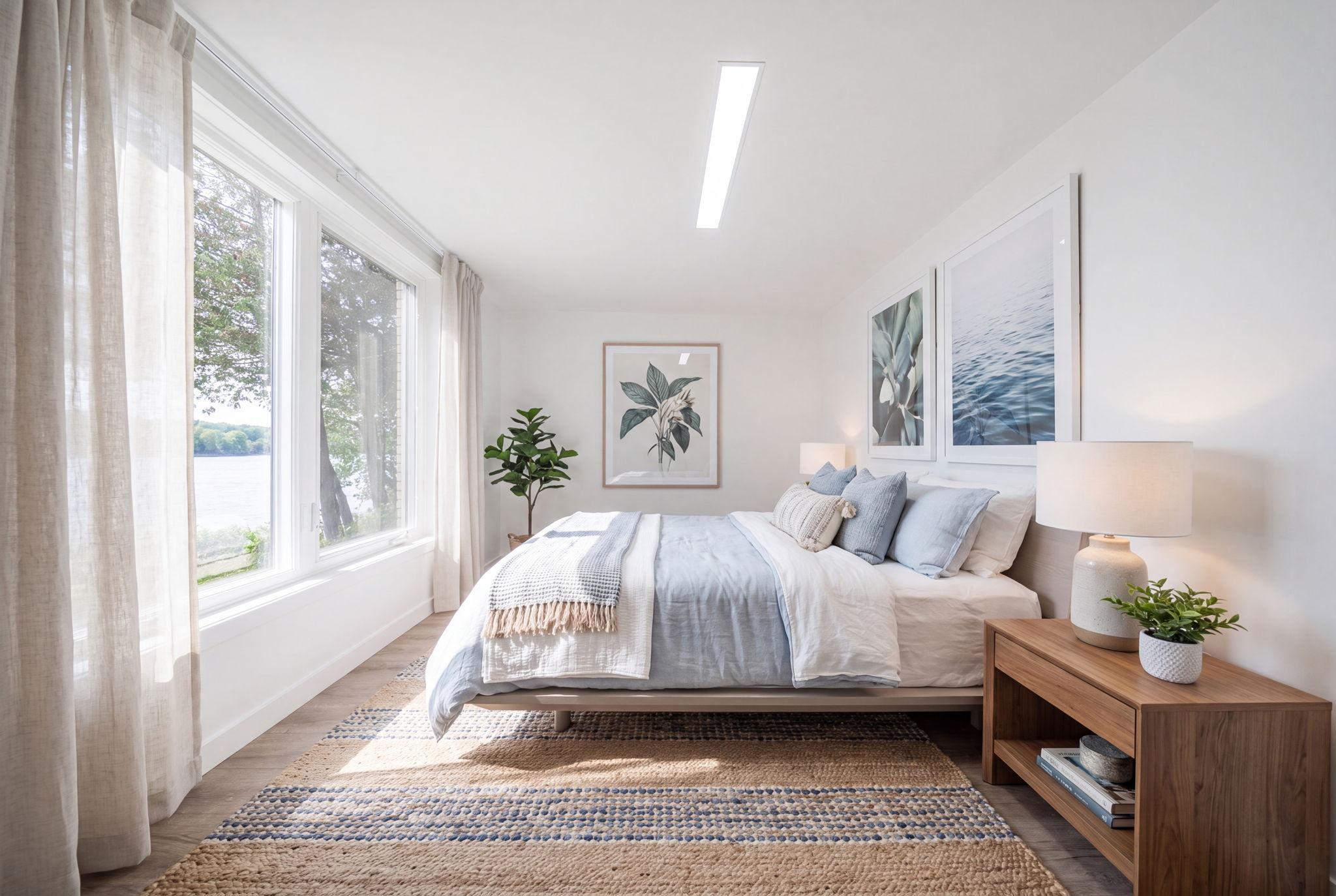 bedroom (virtually staged)