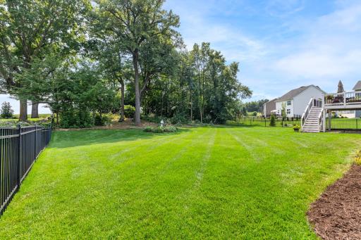 Fully fenced and well maintained.