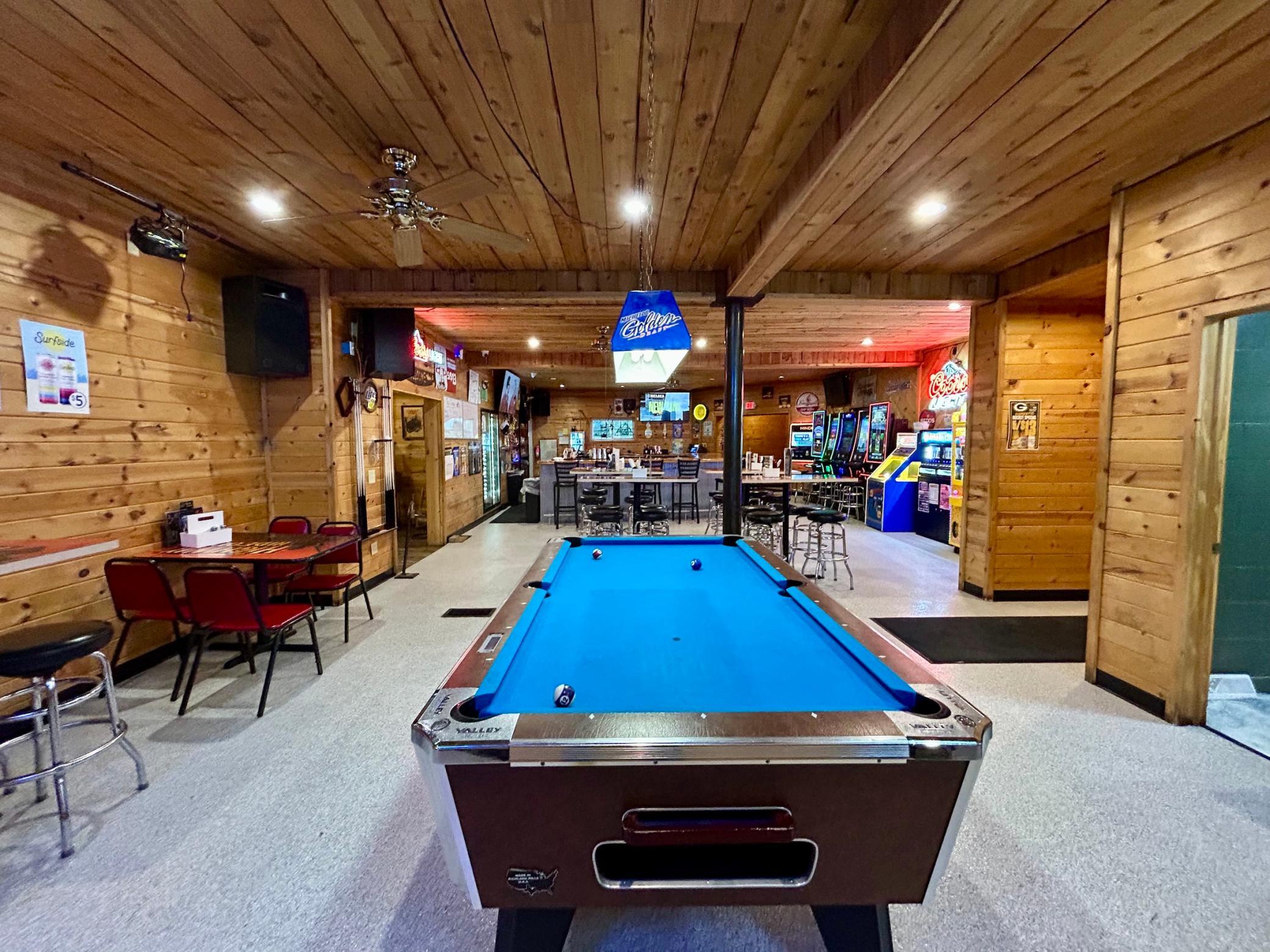Customers will love to shoot pool while they wait to be served