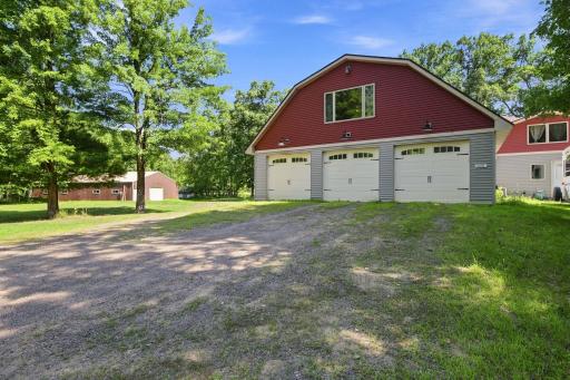 3-car attached garage w/ in floor heat