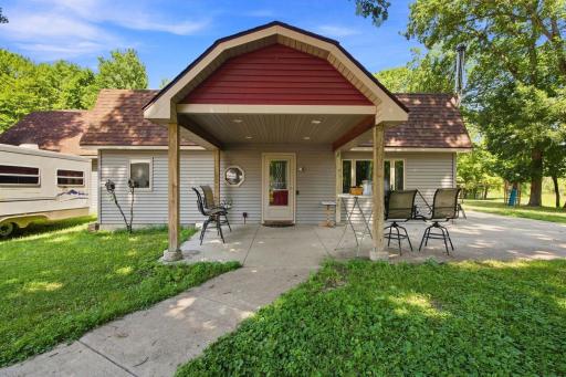 Covered patio