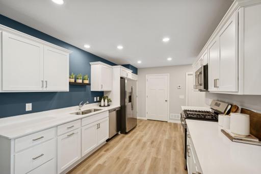 Kitchen - photo is of model home for illustrative purposes