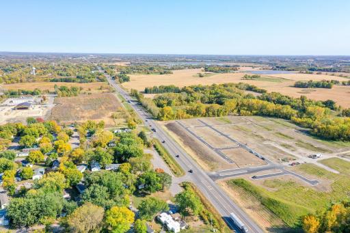 Aerial prior to the start of construction