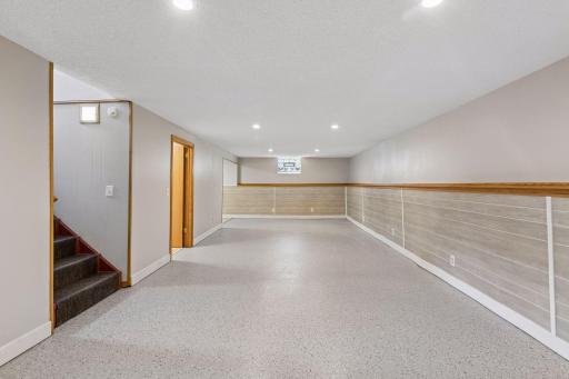 Finished, spacious lower level 1208 36th 1