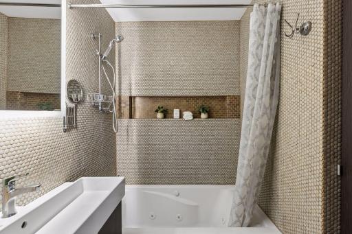 Beautifully remodeled full bath