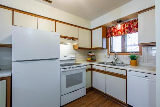 Kitchen with window and New Dishwasher