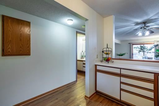 Kitchen/Hallway/Guest Bathroom
