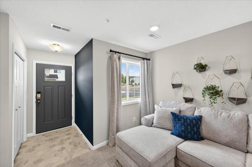 Entry - photos are of a staged model home of the same floorplan