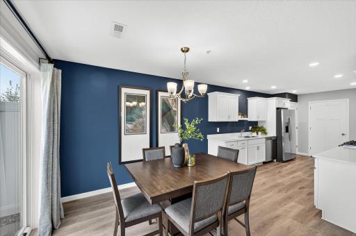 Dining Area - photos are of a staged model home of the same floorplan
