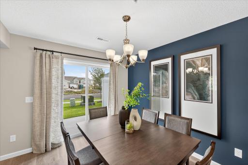 Dining Area - photos are of a staged model home of the same floorplan