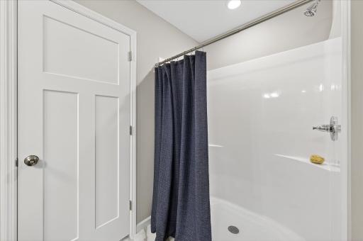 Upstairs Full Bath - photos are of a staged model home of the same floorplan