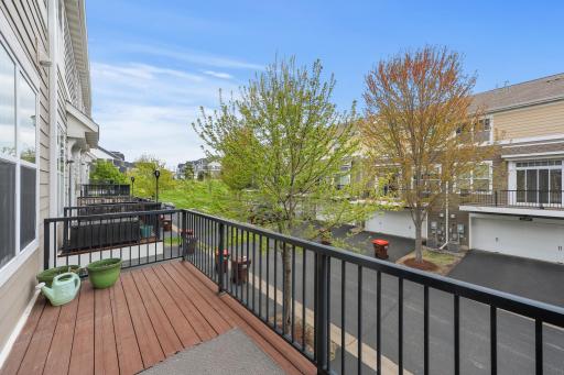 Enjoy Balcony off Kitchen