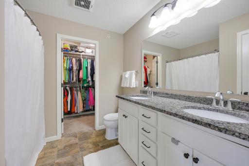 Primary Bath with Walk In Closet