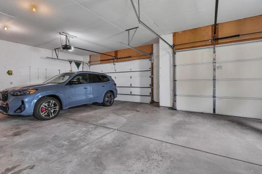 Three stall heated garage.