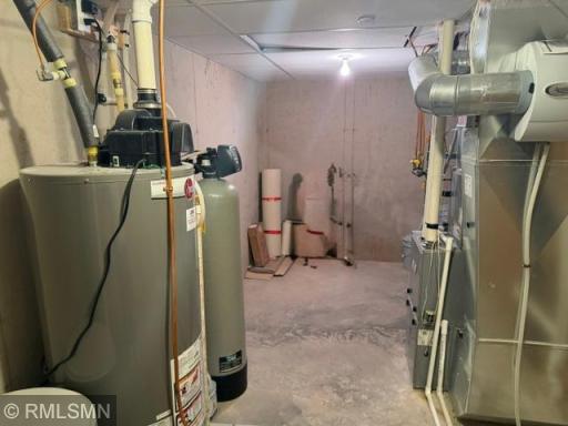 Top quality construction went into building this home.Good size water heater with a high quality water softner. Good amount of added storage here as well.
