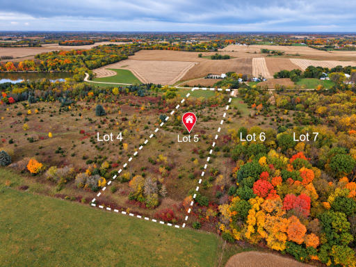 Autumn Lots Aerial View