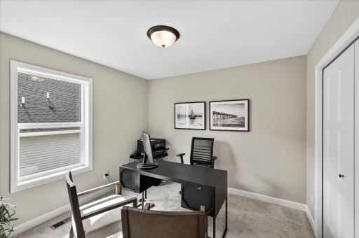 Bedroom - photos are of a staged model home of the same floorplan. Selections and colors may differ.