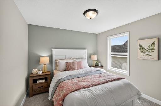 Bedroom - photos are of a staged model home of the same floorplan. Selections and colors may differ.