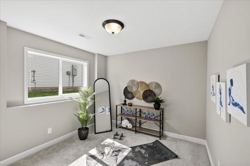 Bedroom - photos are of a staged model home of the same floorplan. Selections and colors may differ.