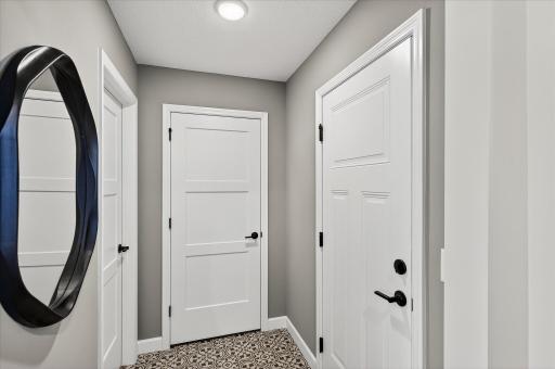 Mudroom - photos are of a staged model home of the same floorplan. Selections and colors may differ.