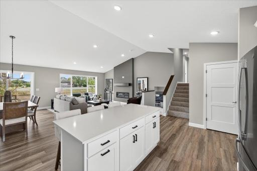 Kitchen - photos are of a staged model home of the same floorplan. Selections and colors may differ.