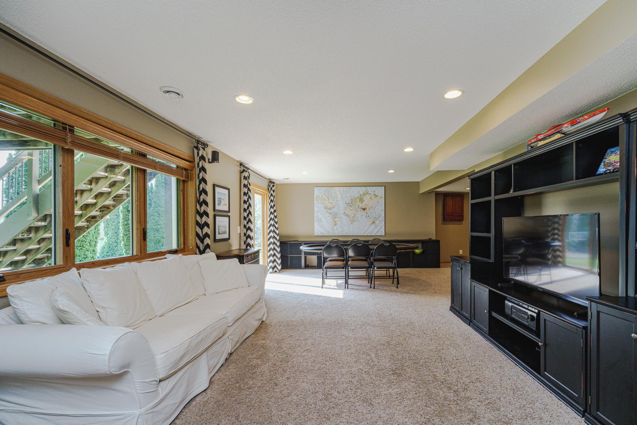 The WALKOUT lower level offers comfortable, roomy living space with a family room, fourth bedroom and FULL bath.