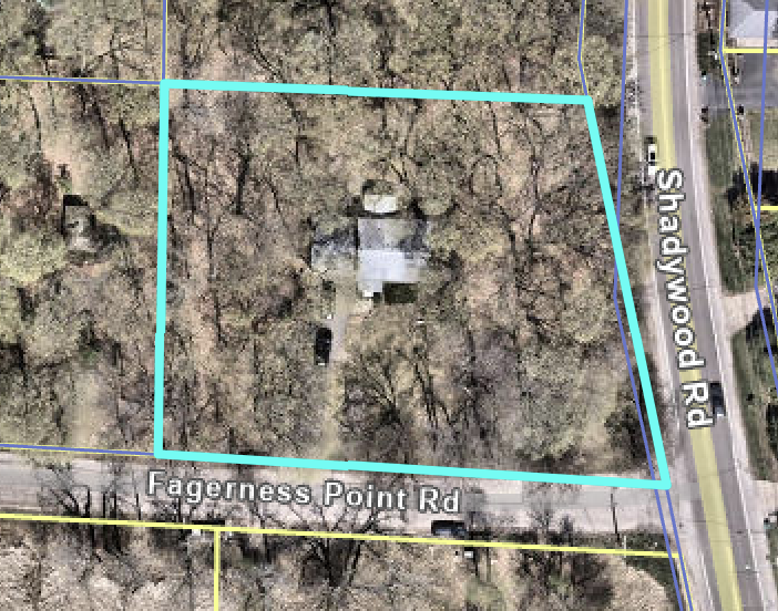 Double lot at .89 acres (37,768 square feet). Current home existing on property with city water, city sewer and gas connectivity.