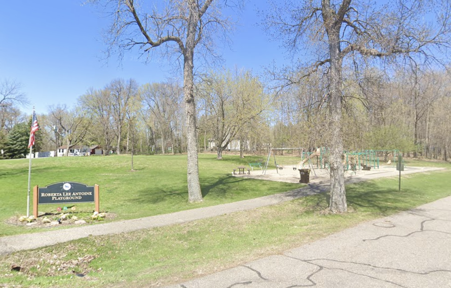 Neighborhood park a few houses away.