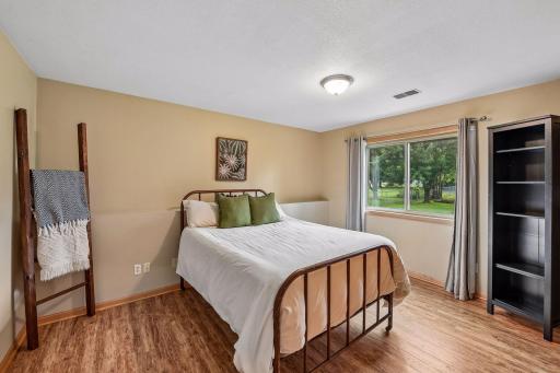 Lower level 3rd bedroom.