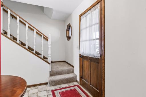 ceramic tiled foyer