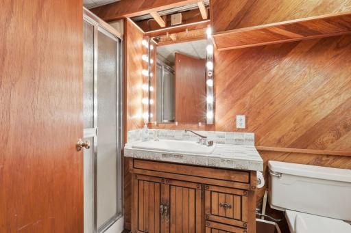 3/4 Bathroom in the Lower Level