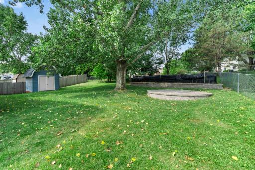 Retaining wall for a garden located on the back of the property.