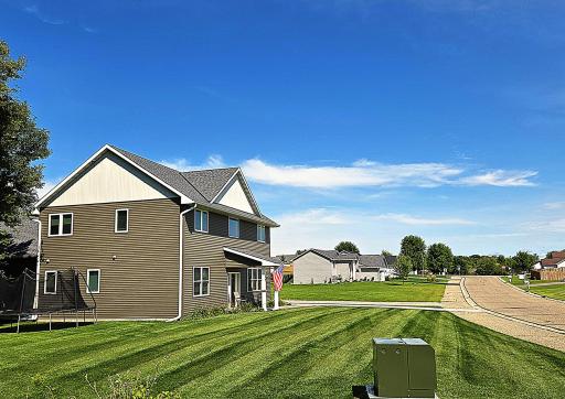 This home sits on a 0.53 acre lot overlooking the #7 green.