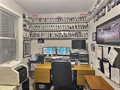 Main level office, could also be used as a nursery room next to the primary bedroom