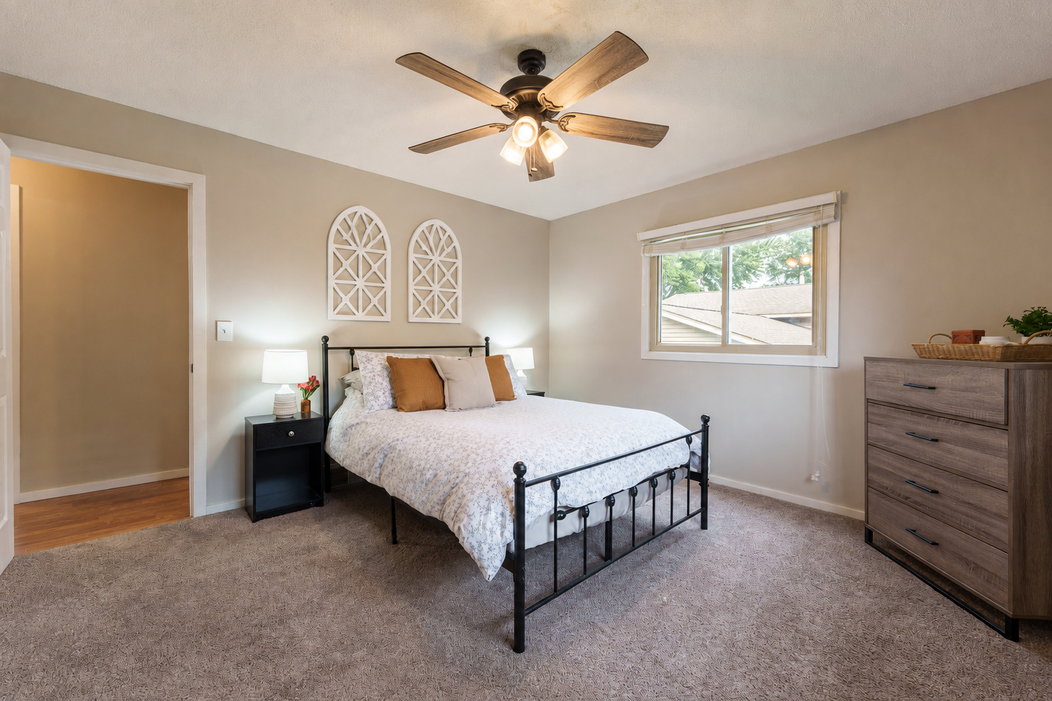 The primary bedroom dimensions are 12x13.