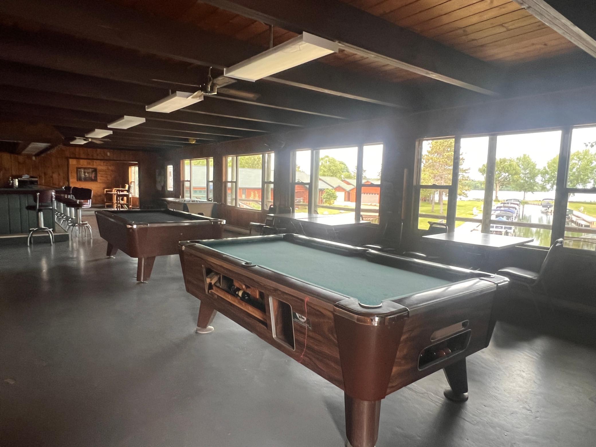 Located in the lodge